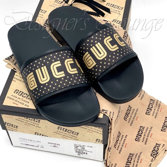 Gucci Other - ⚡️SOLD! NIB GUCCI SEGA PURSUIT Slides Flip Flops